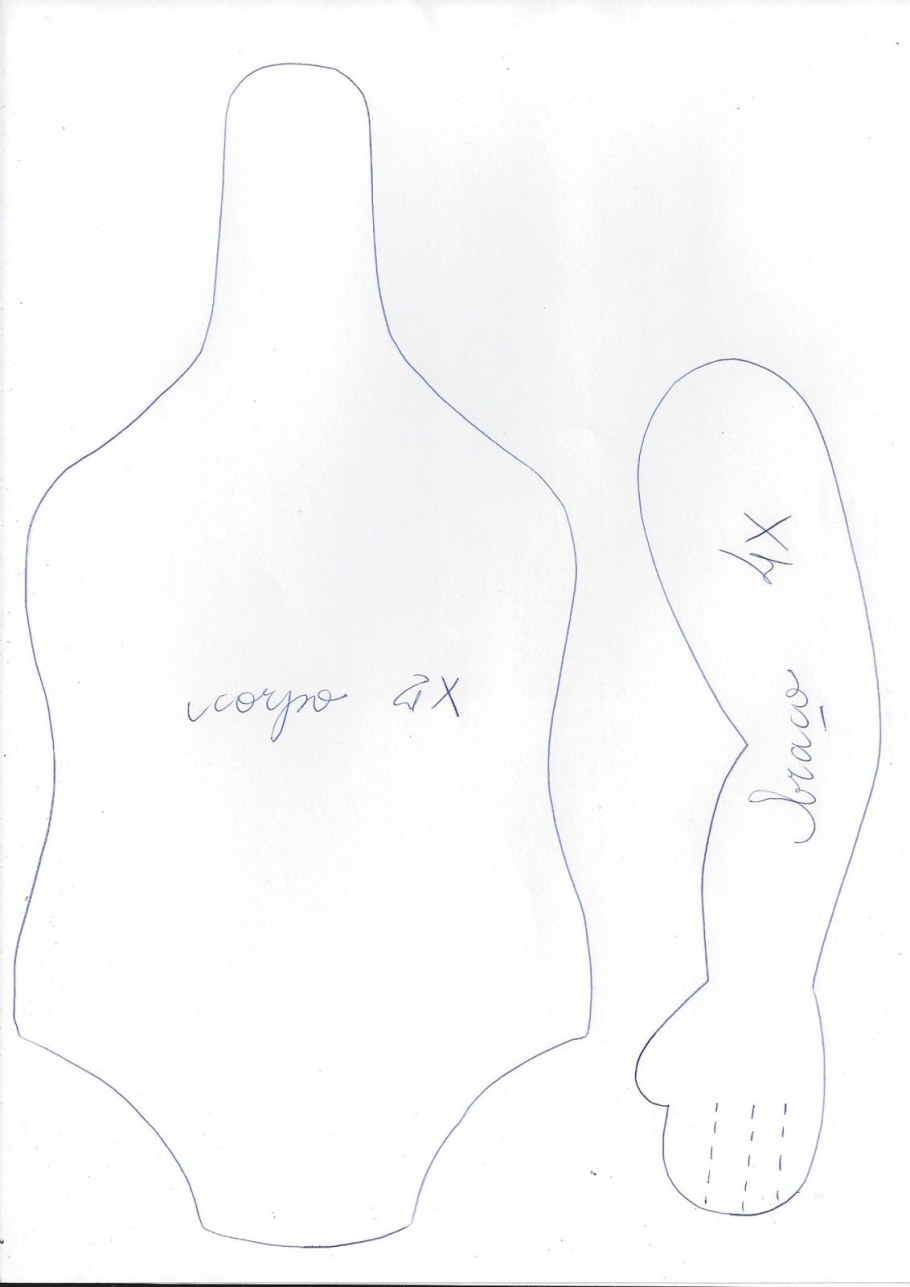 Выкройки текстильных кукол Стелинха Бонекас