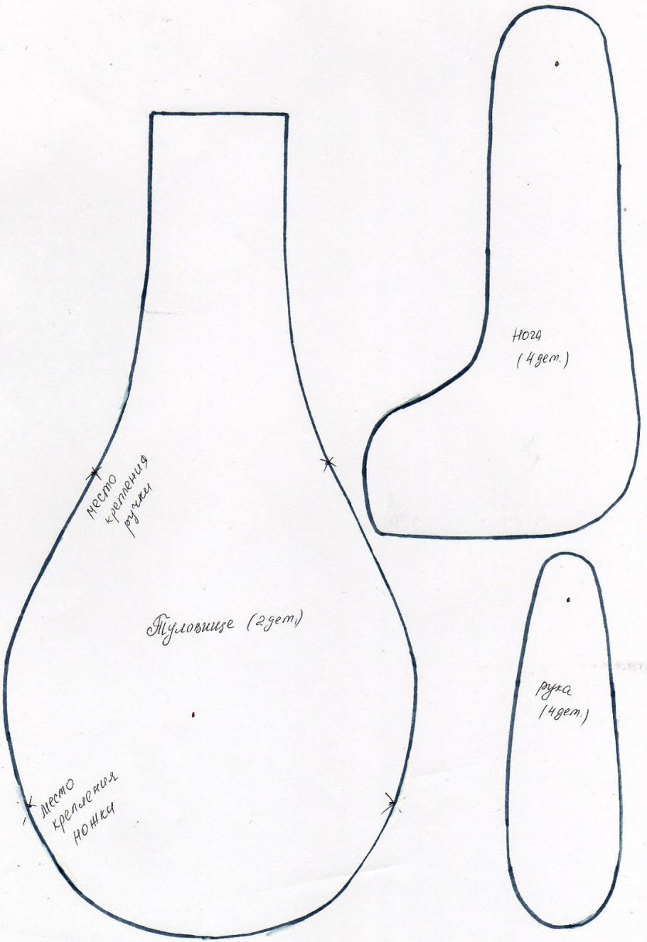 Татьяна Коннэ выкройки игрушек