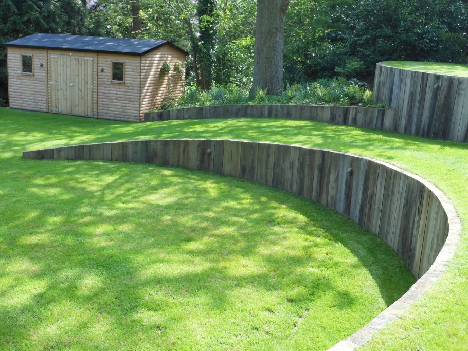 Геопластика подпорные стены