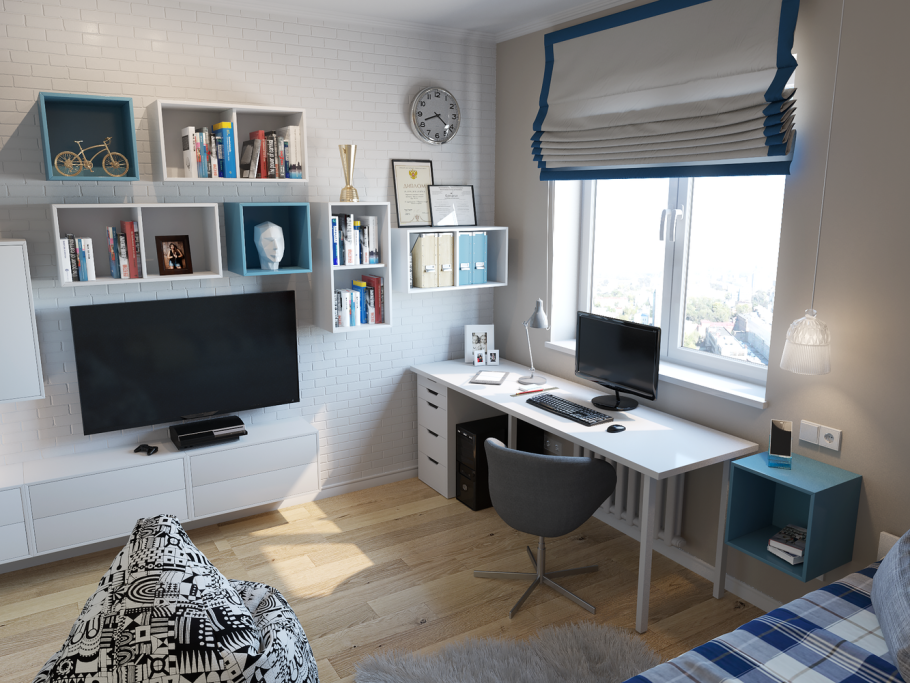 Икеа комната для подростка мальчика