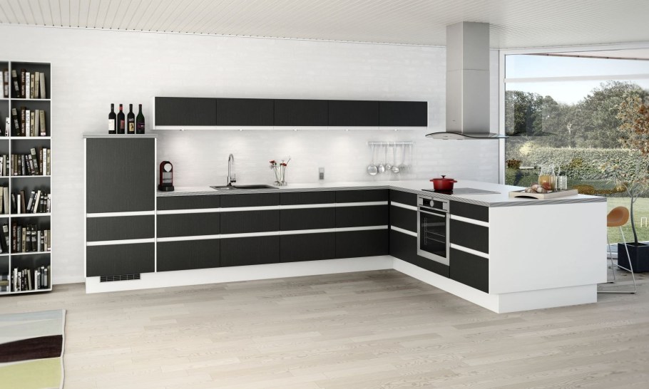 Кух5ни без верхних шкаф