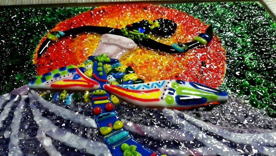 Тиффани витраж Ракушка