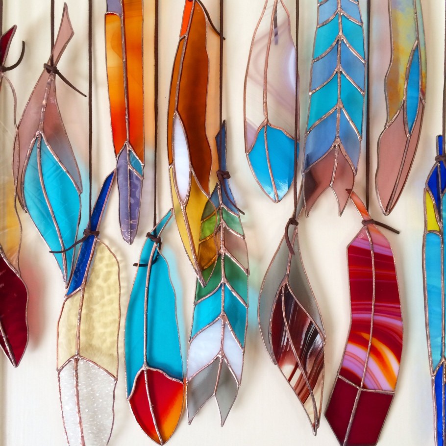 Морские волны из стекла