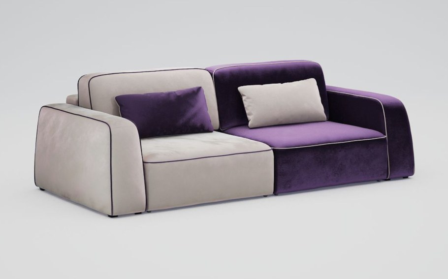 Диван модульный 160 арт. А10 Lux, Moon