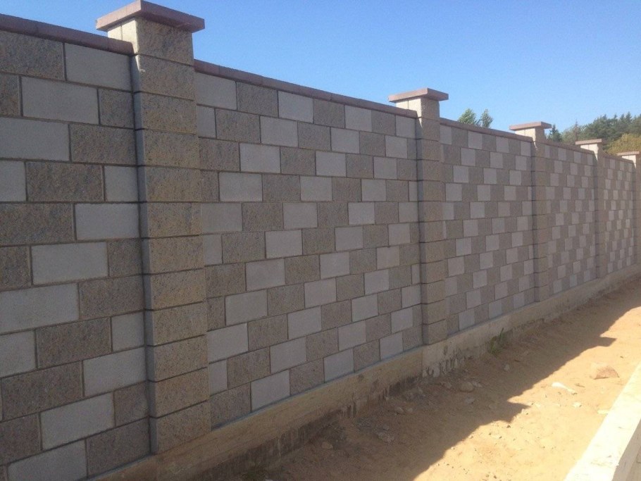 Бессер блоки забор