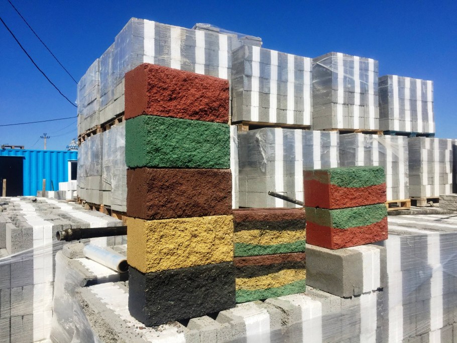 Кирпичные заборные блоки Арбет