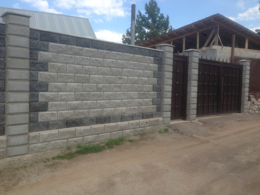 Подпорная стенка из Бессер блоков