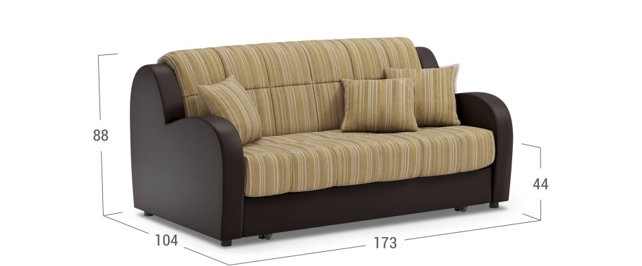 Диван аккордеон Moon- trade Барон 022