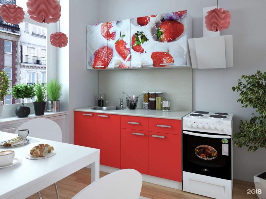 Кухня Стендмебель апельсин