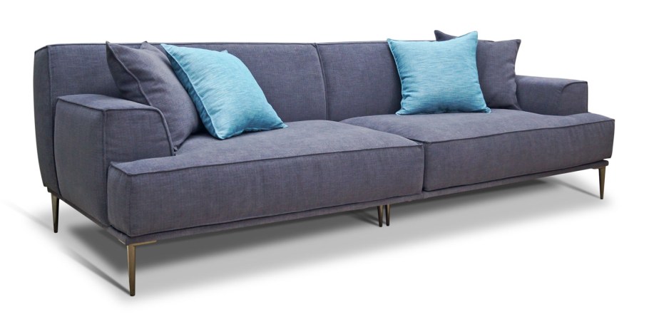 Синий диван