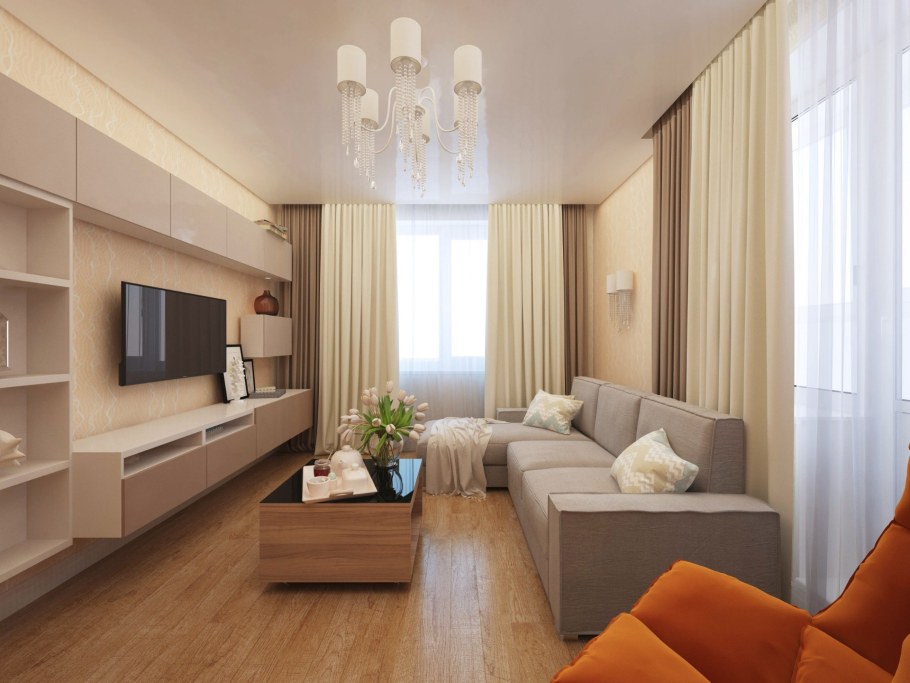 Интерьер типовой квартиры