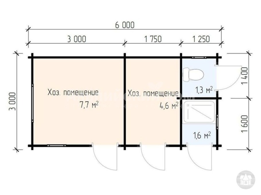 Хозблок (4 в 1) минибрус