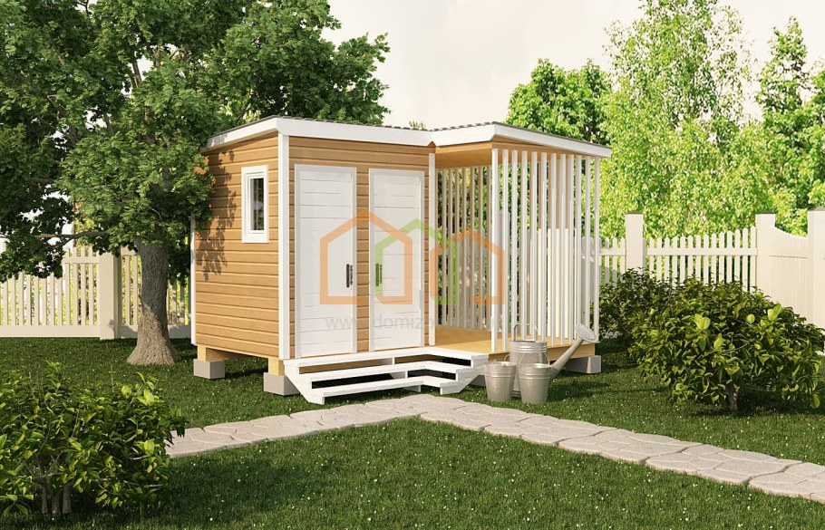 Хозблок 4х2.5