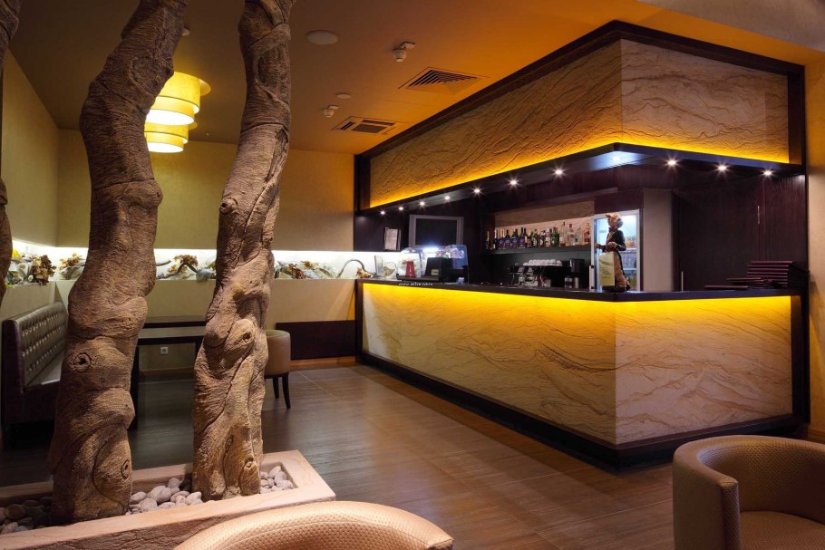 Гибкий камень в интерьере