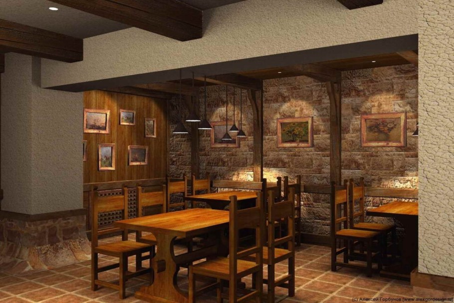 Кафе Кантри Красноярск внутри