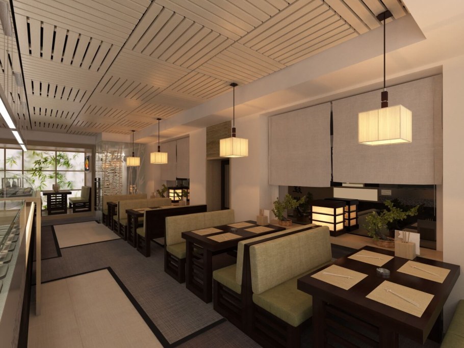 Интерьеры кафе и ресторанов