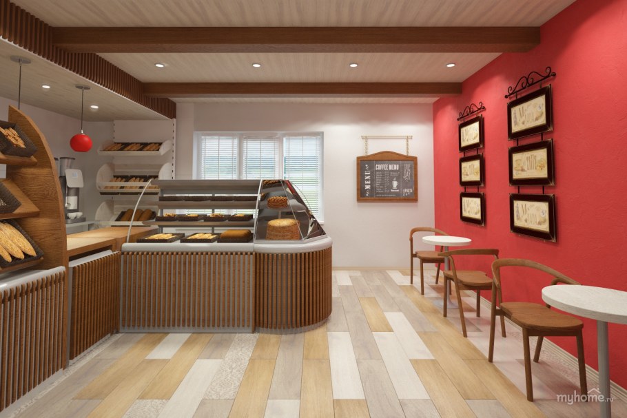 Интерьер кондитерской