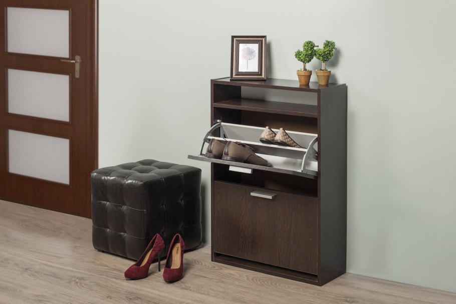 Обувница Кан 4 цвет мокко