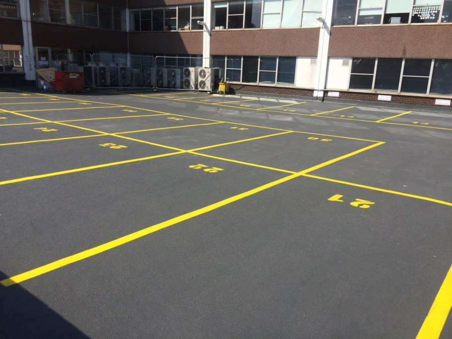 Наливное покрытие для парковки