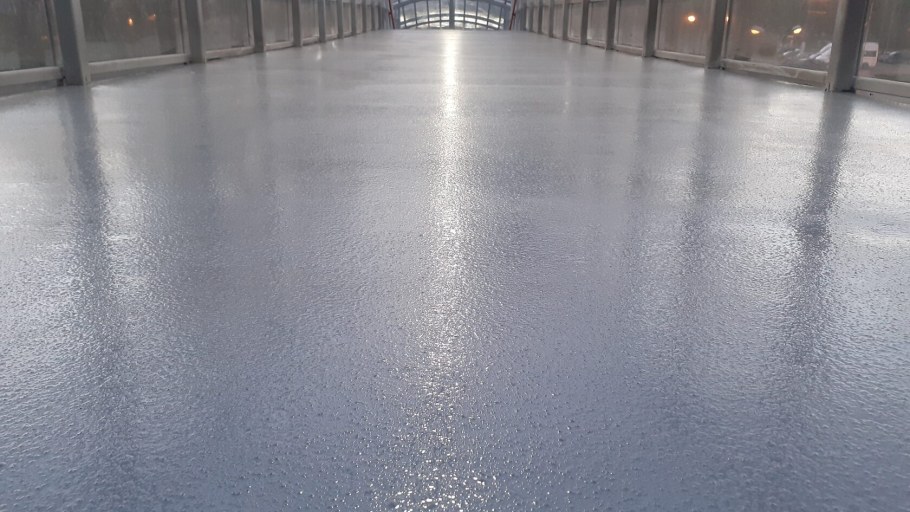 Кварцнаполненное полиуретановое покрытие