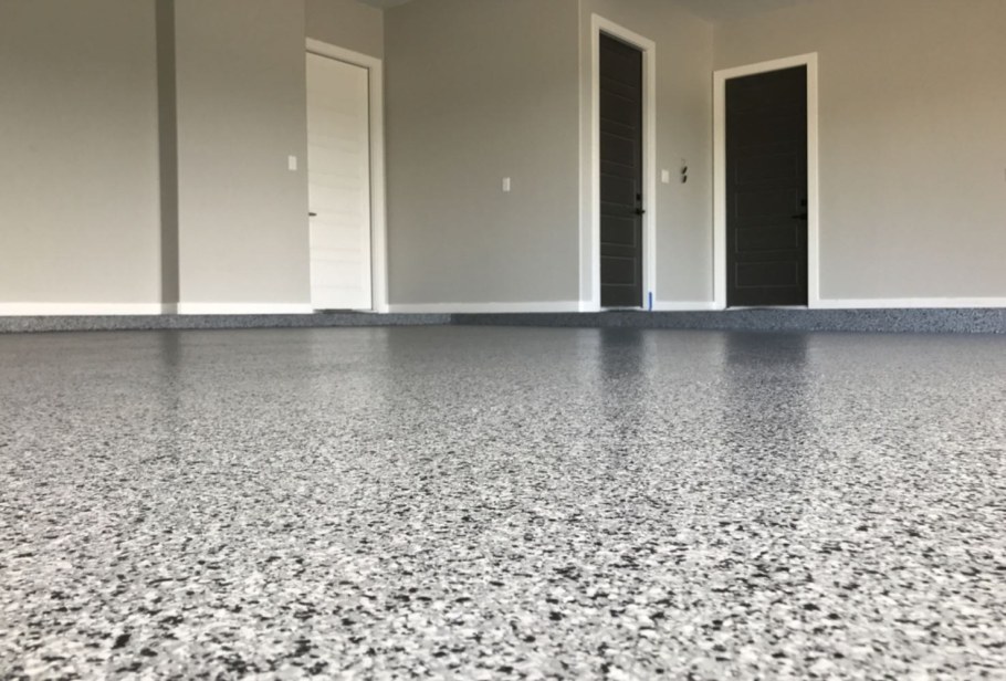 Топинговый бетонный пол