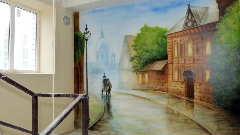 Фрески Affresco в интерьере