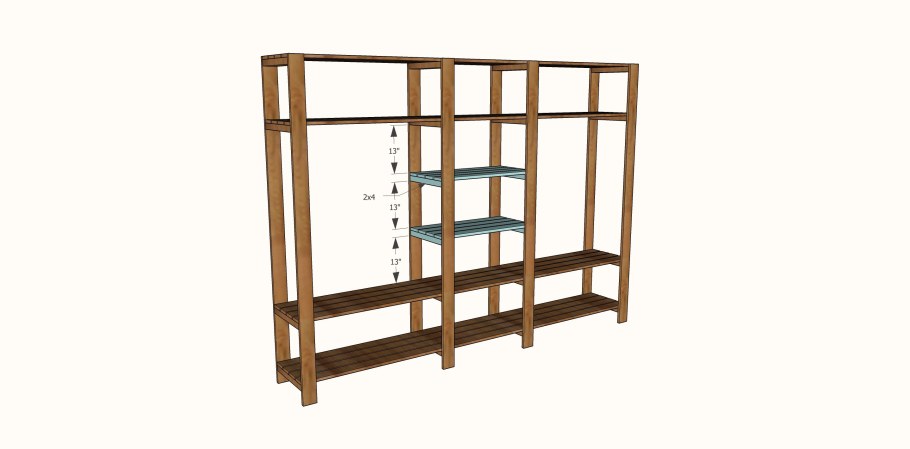 Стеллаж Leroy Merlin