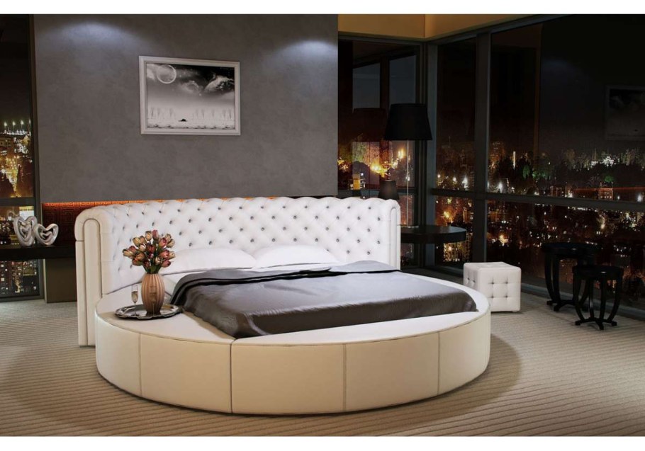 Круглая кровать Аскона 220