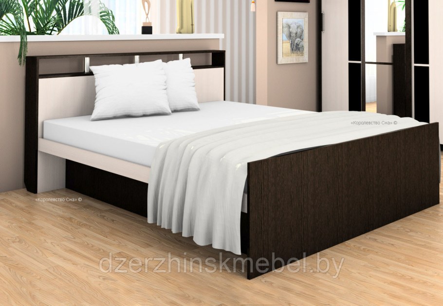 Кровать велюр 180х200