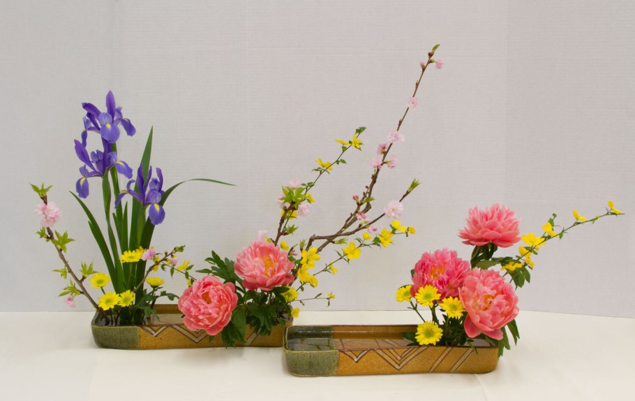 Икебана из сухих веток