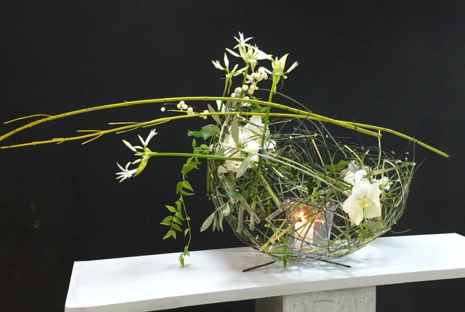 Икебана осенняя Япония