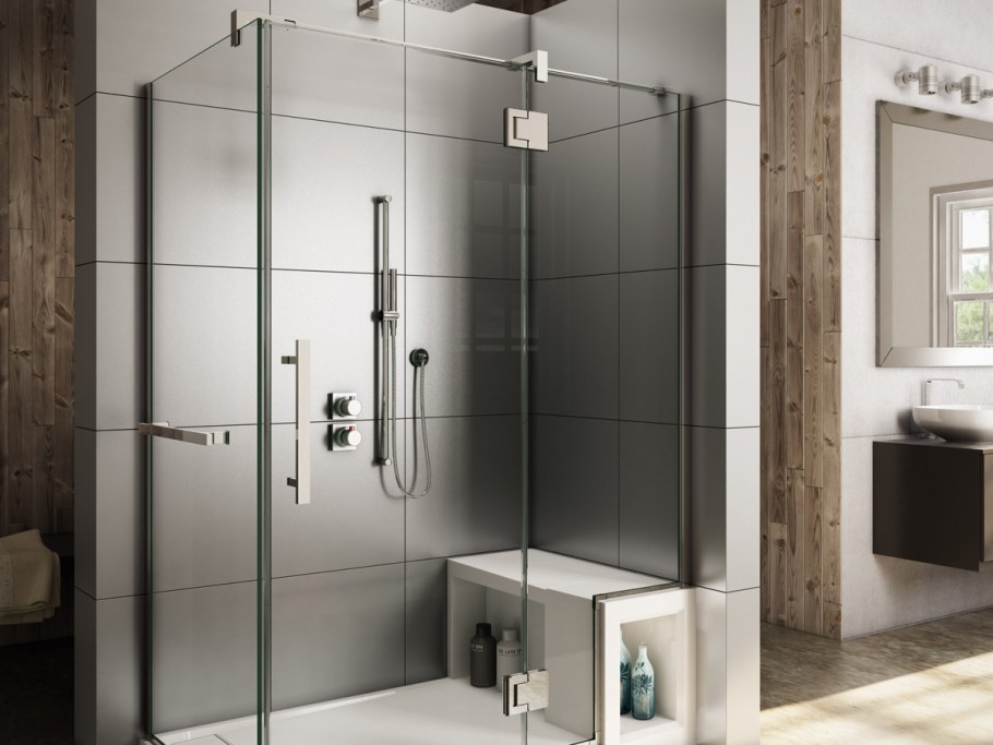 Стеклянная душевая