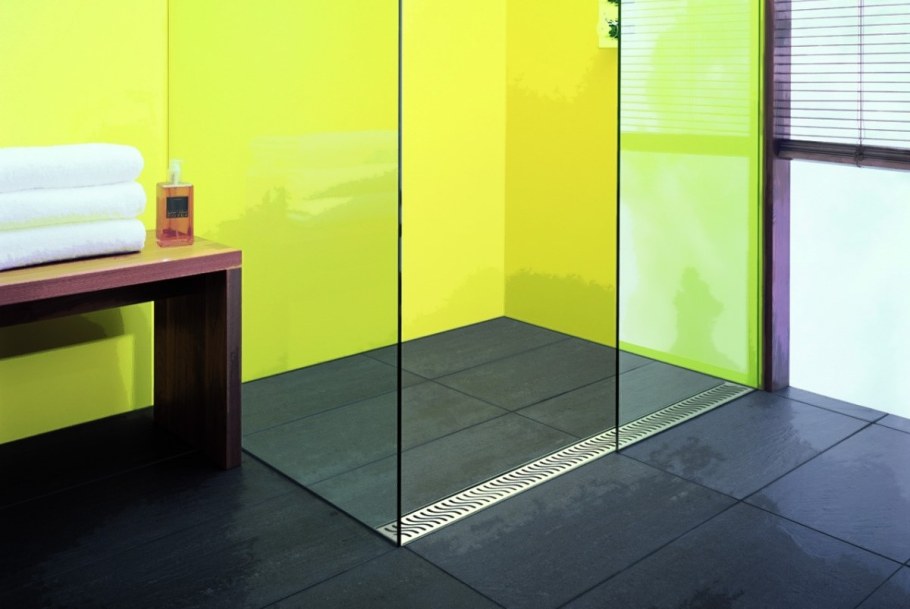 Душевая с трапом