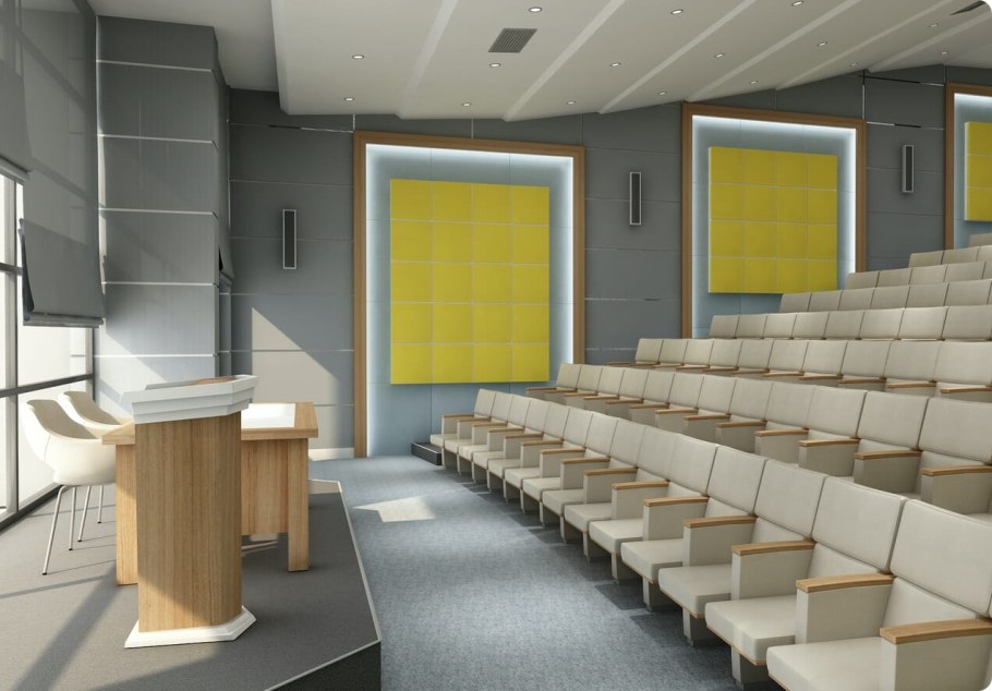 Интерьер лекционного зала