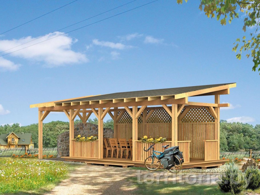 Модель беседки "Грин Вуд"