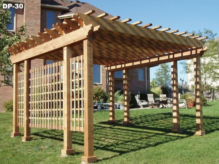 Пергола шпалера Камчатская