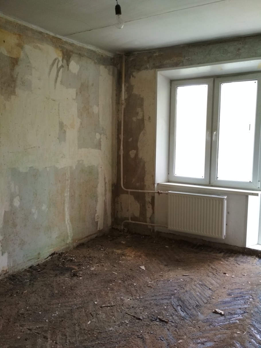 Стадии ремонта в вторичке