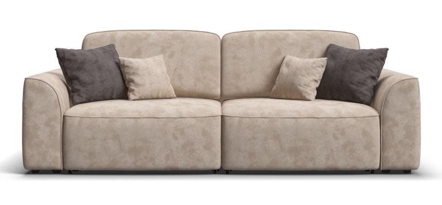 Угловой диван Boss Rich XL se велюр ALKANTARA пепел