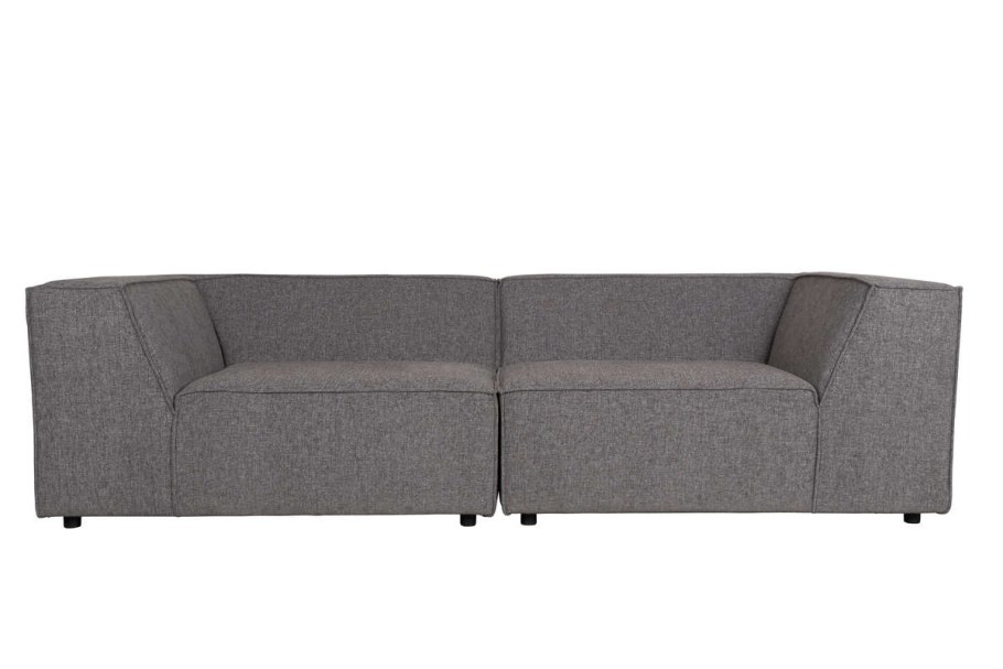 Диван Boss XL угловой ALKANTARA пепел