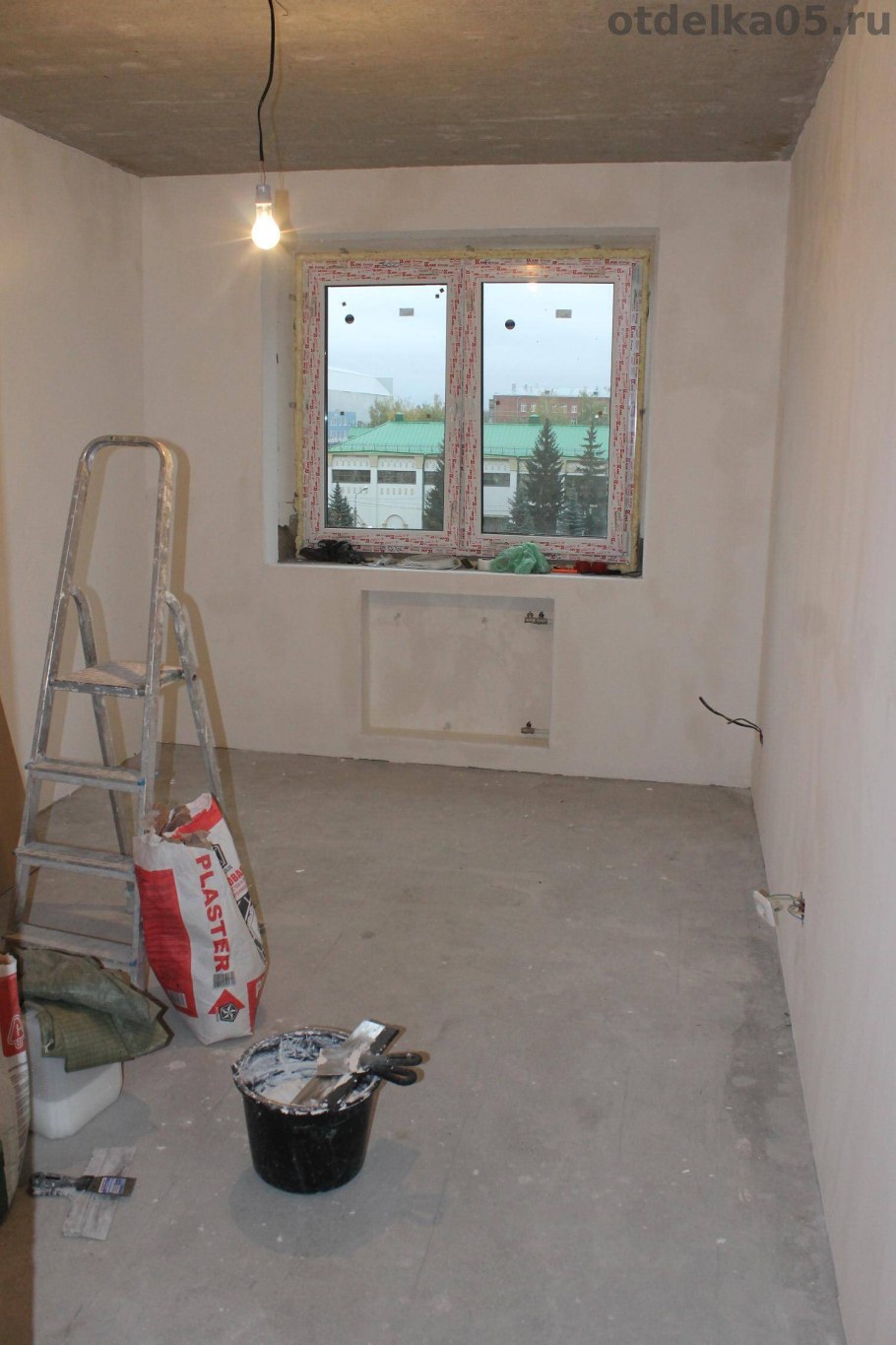 Квартира без черновой отделки