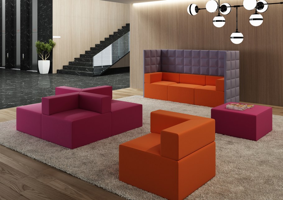 Диван двухместный для холла, 1200х700х740 мм. Артикул товара: Ари-008