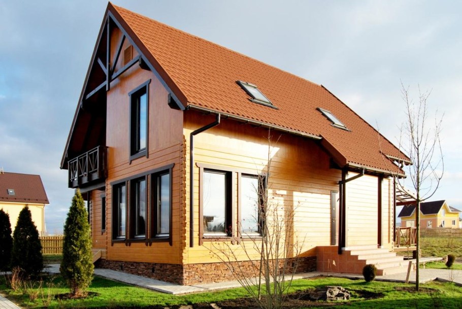 Отделка дома снаружи