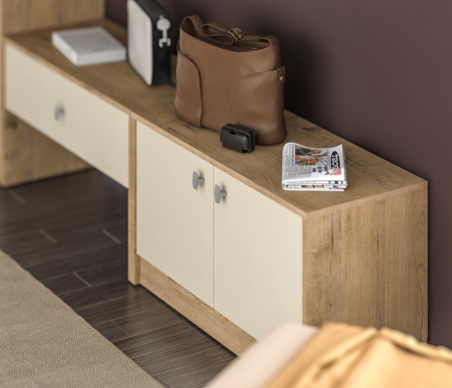 Прихожая Сидней дуб Бунратти/ваниль