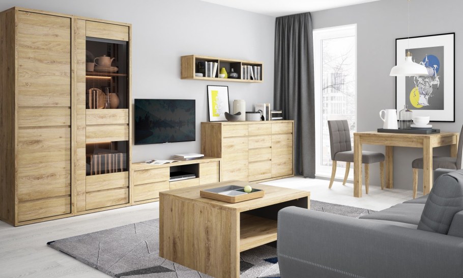 Стенка БРВ Тесс дуб Вотан