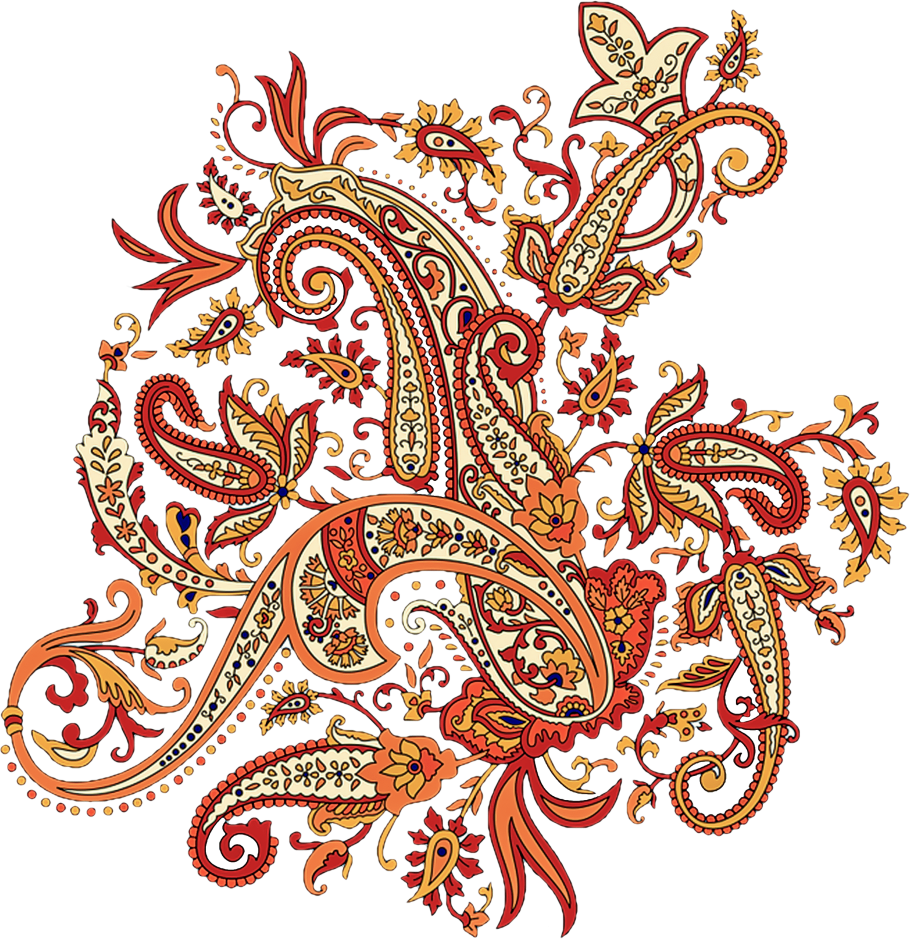 Узор пейсли вектор