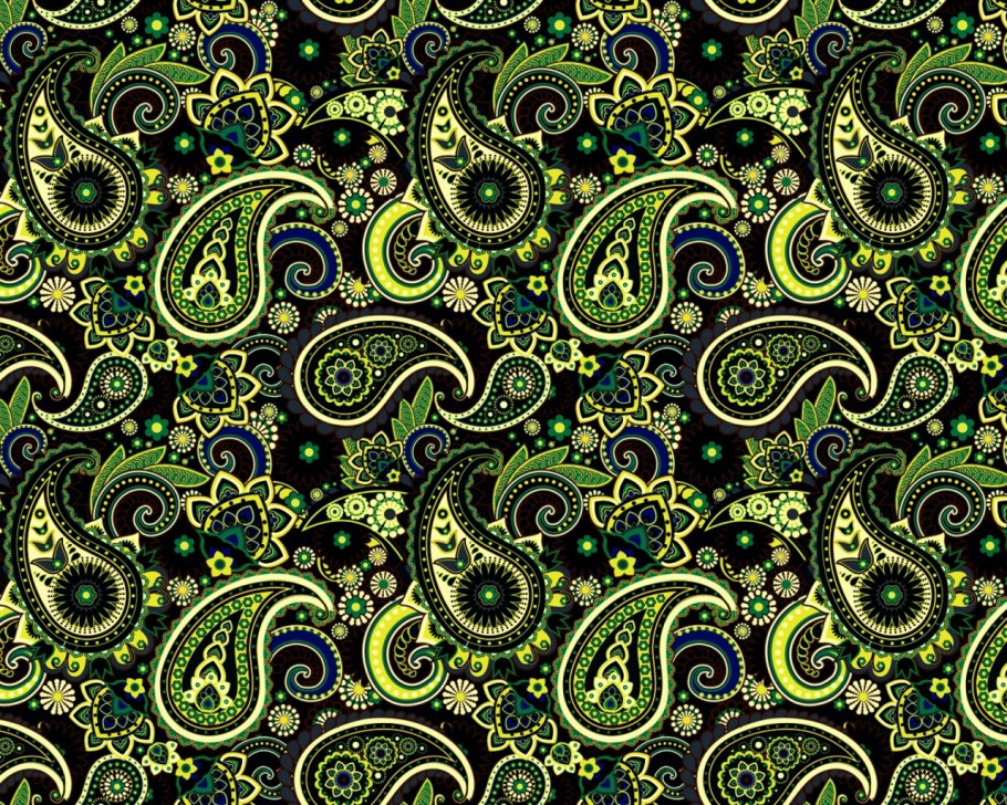 Восточный огурец орнамент