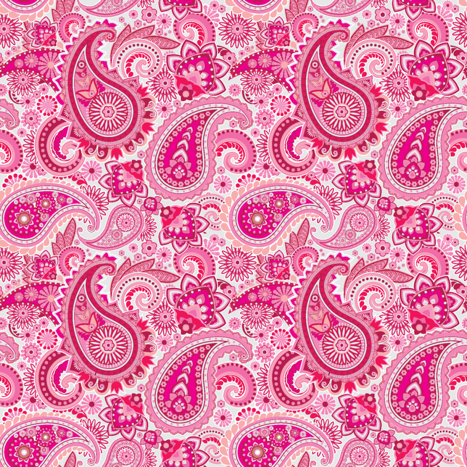 Узорчатые розовые