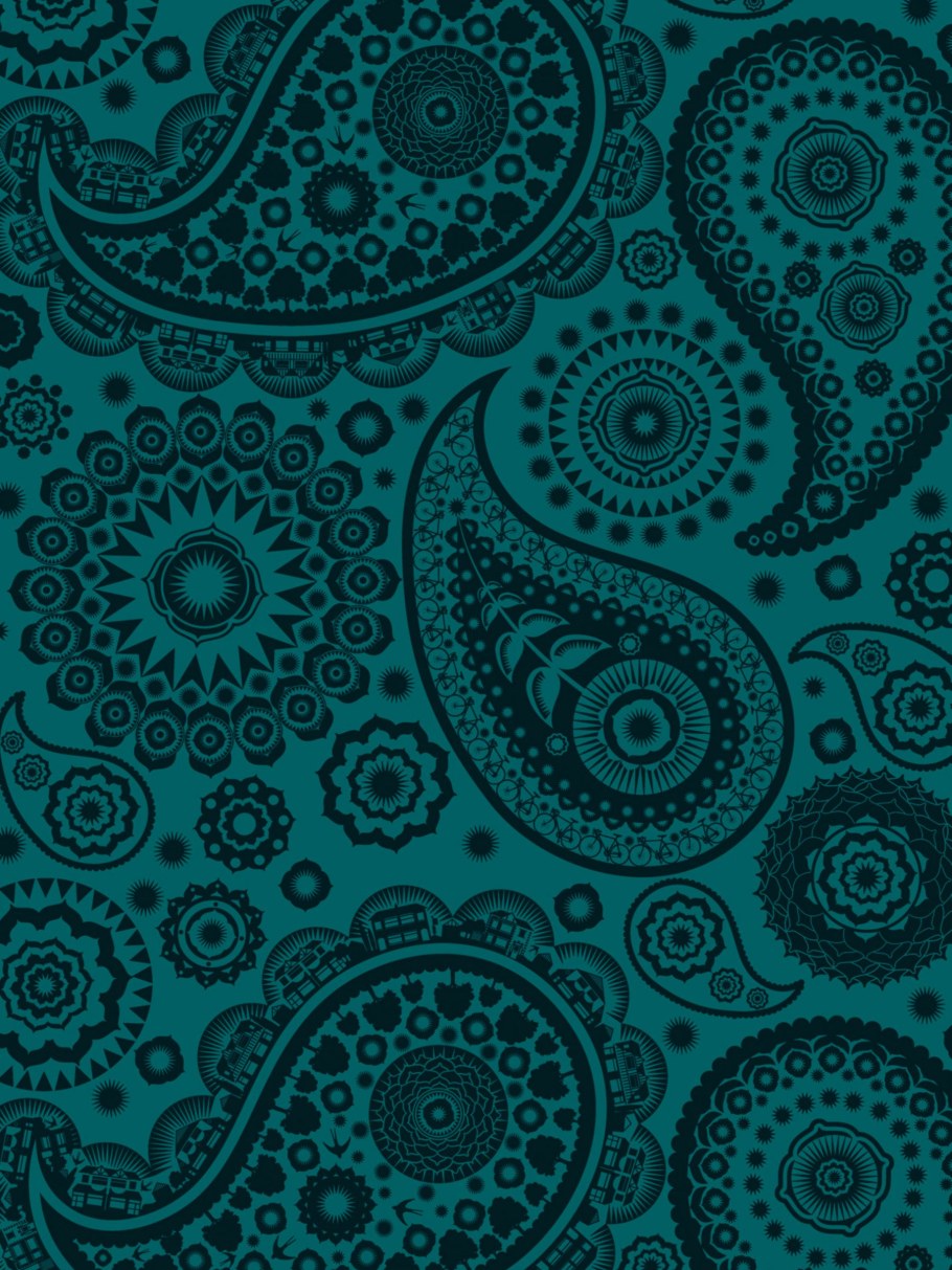 Восточные огурцы пейсли