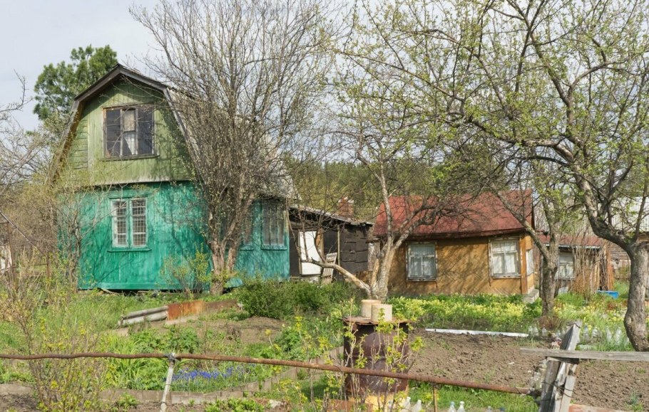 Старый дачный участок