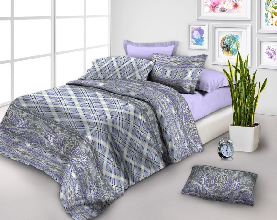 Страйп-сатин постельное